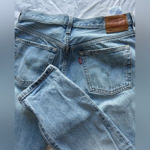 Levi's Sky Blue Boyfriend Jeans